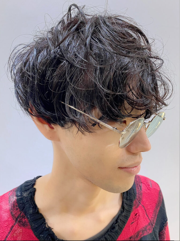 メンズマッシュパーマ Mens ゑがく